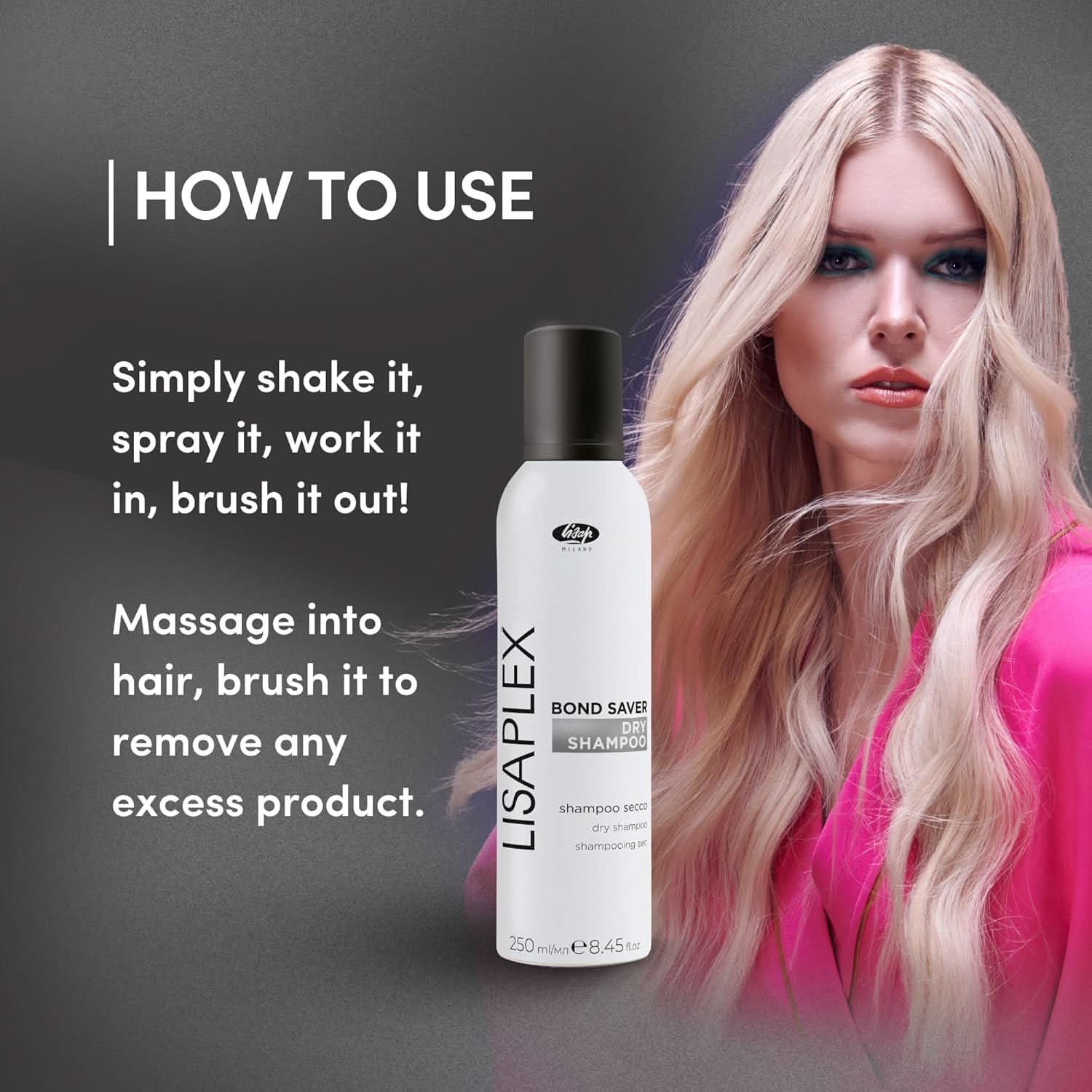 LISAP - Lisaplex Dry Shampoo 8.45 fl oz