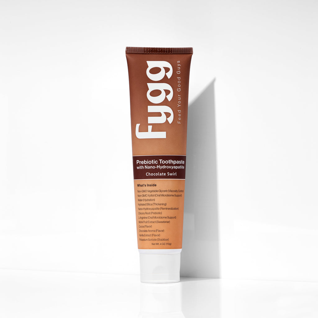 Nano-Hydroxyapatite Toothpaste with Prebiotics | Chocolate Swirl