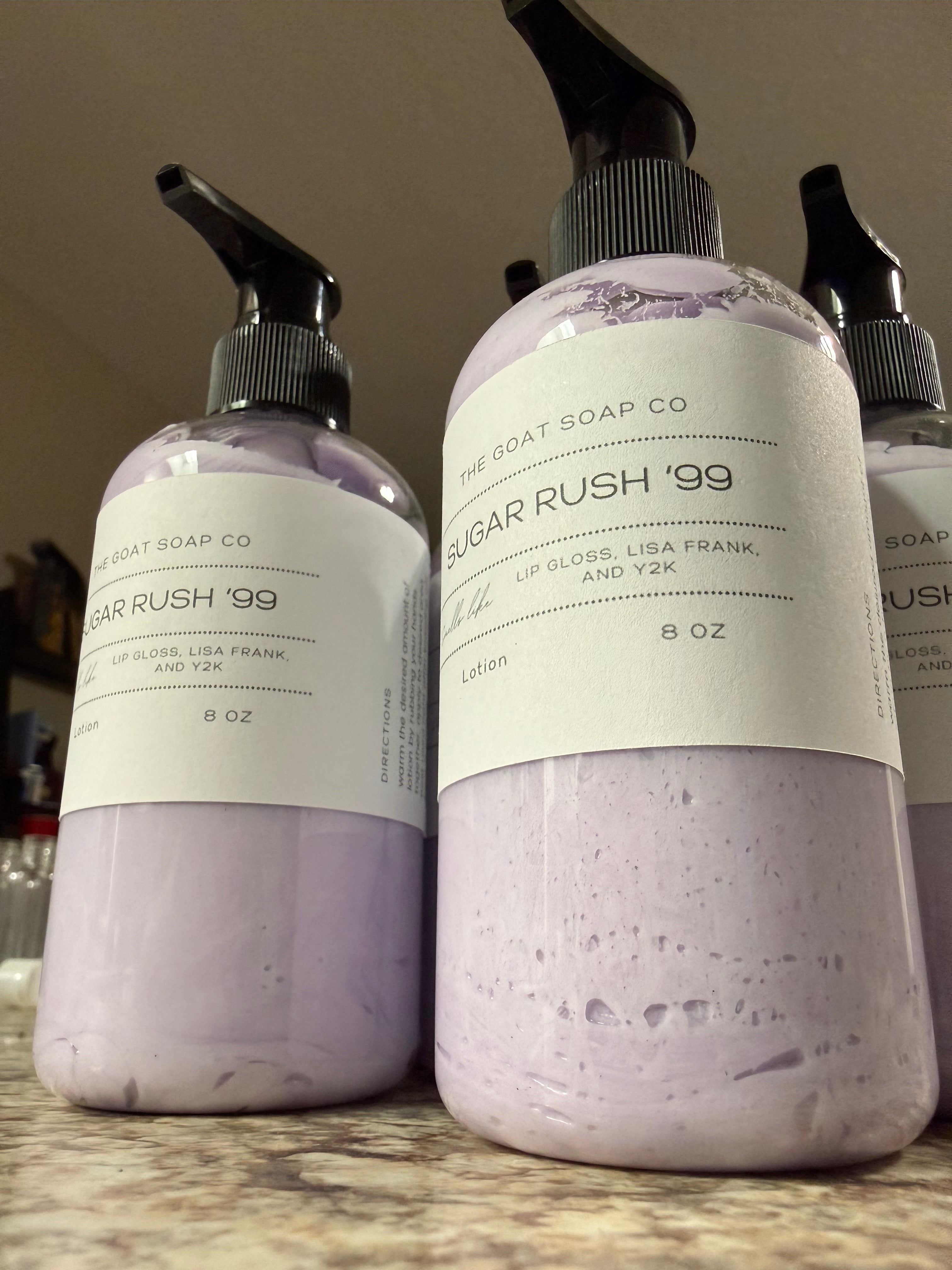 Goat’s milk lotion