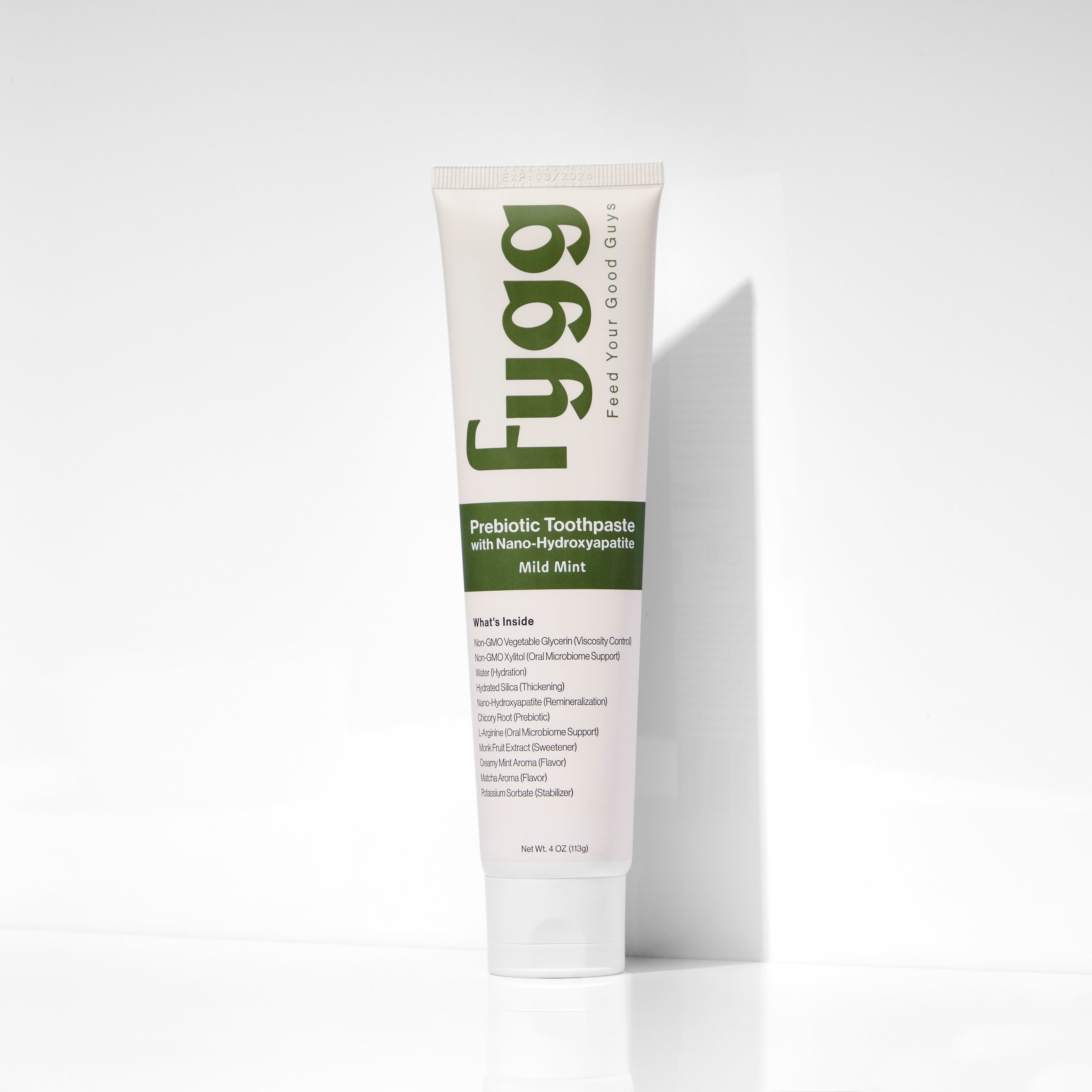 Nano-Hydroxyapatite Toothpaste with Prebiotics | Mild Mint