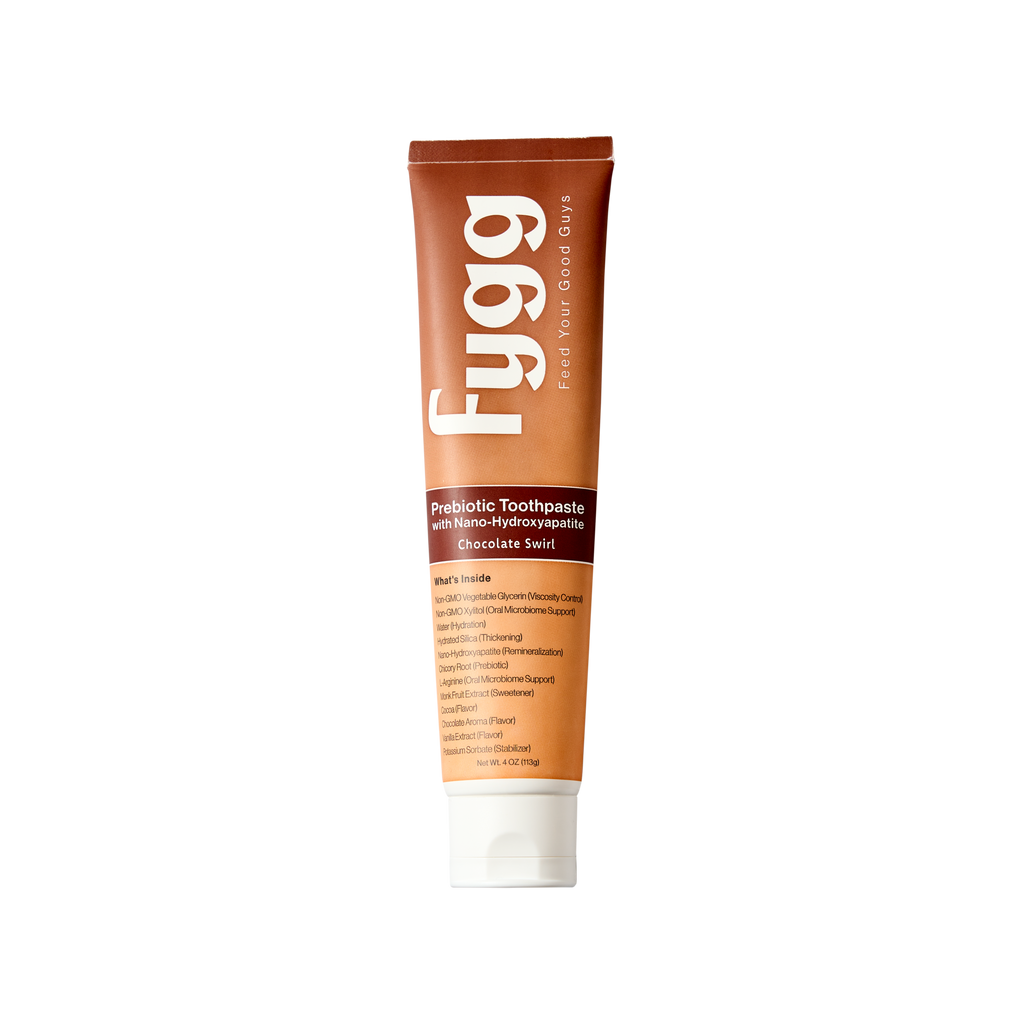 Nano-Hydroxyapatite Toothpaste with Prebiotics | Chocolate Swirl