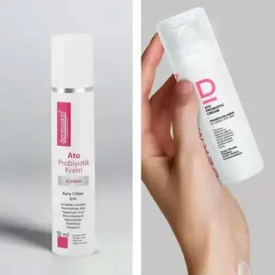 Dermoskin Ato Probiyotik Moisturizing Cream for Dry, Sensitive Skin - 1.69 fl oz